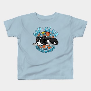 cute puppy dog - nap club Kids T-Shirt